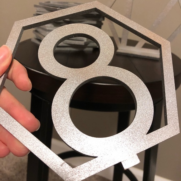 ART DECO Table Numbers #1-25 - Picture 2 of 4